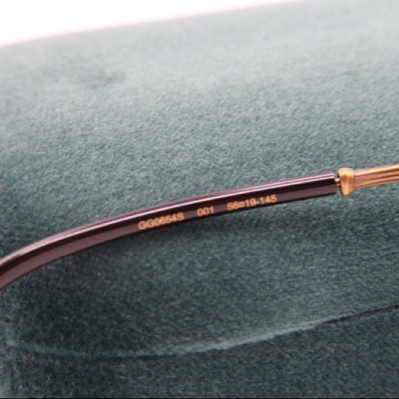 NEW GG0654S 001 GUCCI SUNGLASSES NEW COLLECTION WOMEN’S GUCCI EYEWEAR - Picture 10 of 11